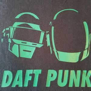 Mens vintage look Daft Punk XL tshirt
